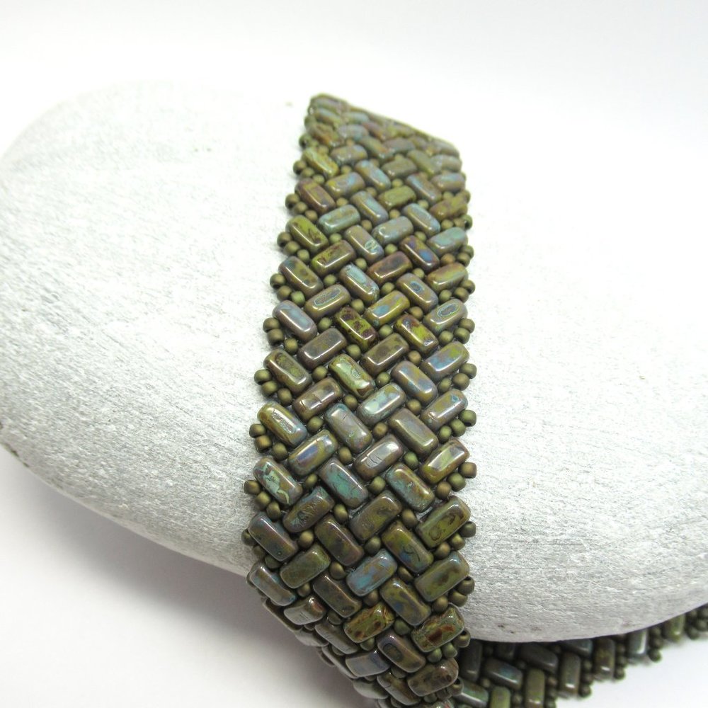 Herringbone Hand woven bracelet